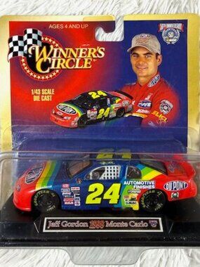 Vintage Winner's Circle NASCAR Jeff Gordon 1998 Monte Carlo 1/43 Scale Die Cast